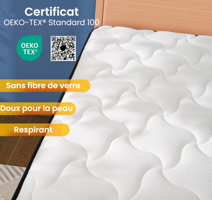 Matelas hybride à mémoire de forme – Confo premium